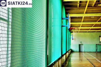 Siatki Sławno - Siatki zabezpieczające na hale sportowe - zabezpieczenie wyposażenia w hali sportowej dla terenów Sławna